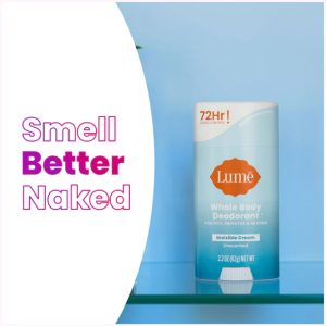 Unscented | Cream Deodorant Stick