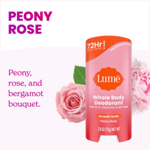 Peony Rose | Solid Deodorant Stick