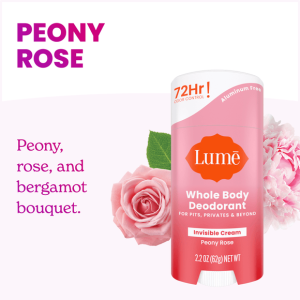 Peony Rose | Cream Deodorant Stick